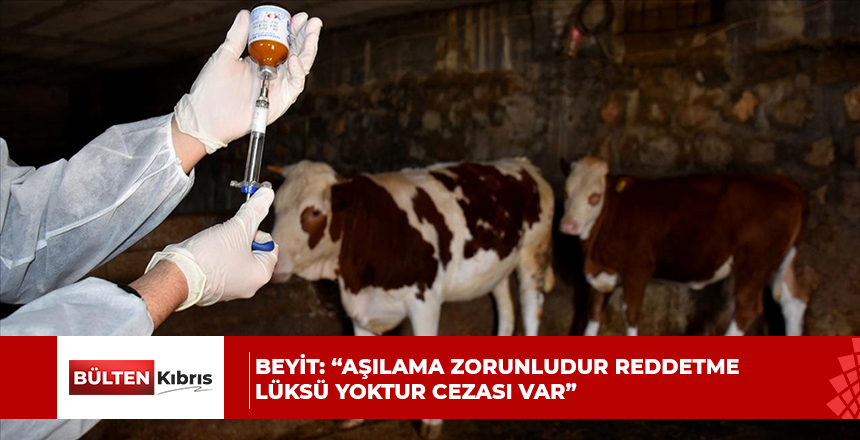 Beyit: “Aşılama zorunludur reddetme lüksü yoktur cezası var”