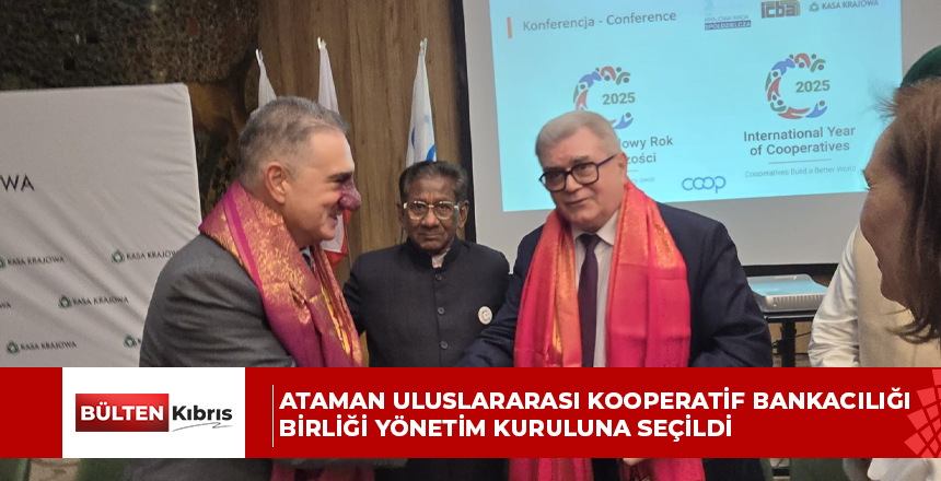 Koopbank Genel Müdürü Kemal Ataman Uluslararası Kooperatif Bankacılığı Birliği Yönetim Kuruluna Seçildi