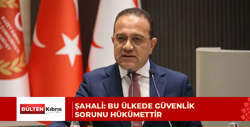 Şahali: Bu ülkede güvenlik sorunu hükümettir