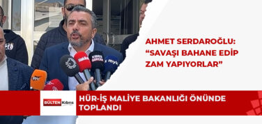 Serdaroğlu: “Savaşı bahane edip zam yapıyorlar”