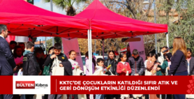 KKTC’DE ÇOCUKLARIN KATILDIĞI SIFIR ATIK VE GERİ DÖNÜŞÜM ETKİNLİĞİ DÜZENLENDİ