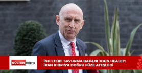 “İRAN KIBRIS’A DOĞRU FÜZE ATEŞLEDİ”