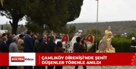 Çamlıköy Direnişi’nde şehit düşenler törenle anıldı