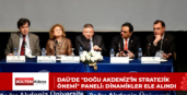 DAÜ’de “Doğu Akdeniz’in Stratejik Önemi” paneli: Dinamikler ele alındı