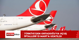 Türkiye’den Ortadoğu’ya uçuş iptalleri 13 Mart’a uzatıldı
