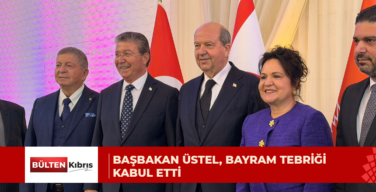 Başbakan Üstel, bayram tebriği kabul etti