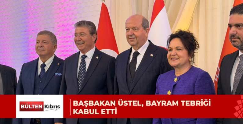 Başbakan Üstel, bayram tebriği kabul etti