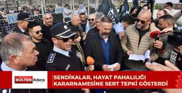 SENDİKALAR, HAYAT PAHALILIĞI KARARNAMESİNE SERT TEPKİ GÖSTERDİ