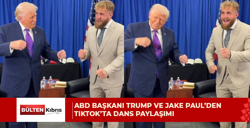 ABD Başkanı Trump ve Jake Paul’den TikTok’ta Dans Paylaşımı