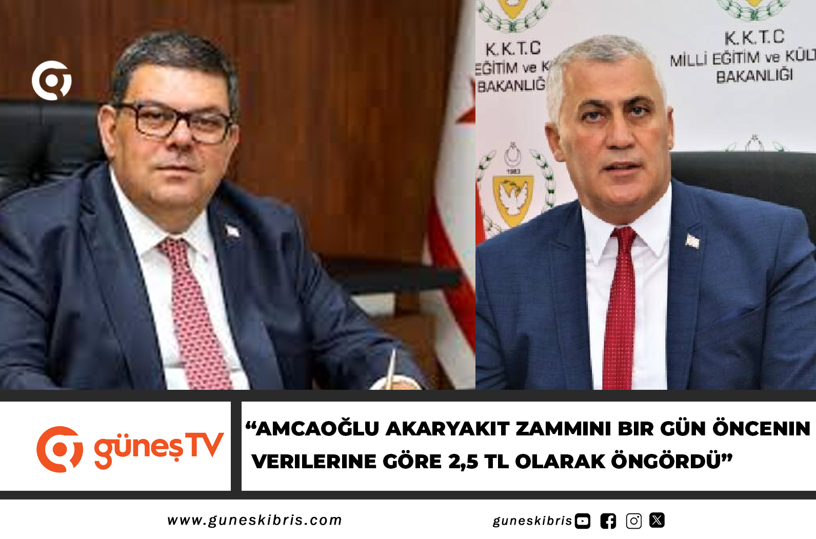 “Amcaoğlu akaryakıt zammını bir gün öncenin verilerine göre 2,5 TL olarak öngördü”