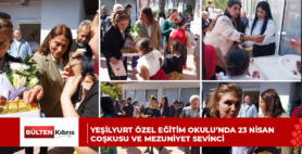 YEŞİLYURT ÖZEL EĞİTİM OKULU’NDA 23 NİSAN COŞKUSU VE MEZUNİYET SEVİNCİ