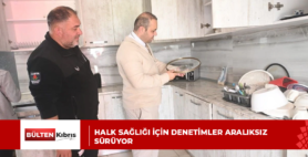 Halk sağlığı için denetimler aralıksız sürüyor