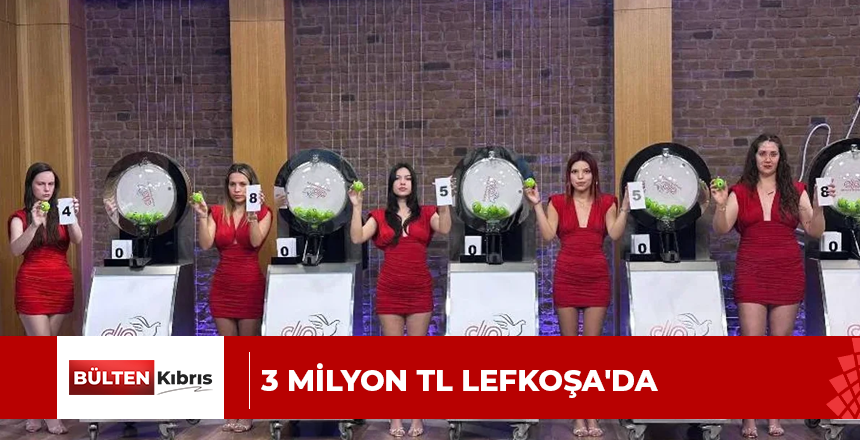 3 MİLYON TL LEFKOŞA’DA