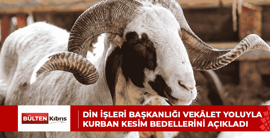 DİN İŞLERİ BAŞKANLIĞI VEKÂLET YOLUYLA KURBAN KESİM BEDELLERİNİ AÇIKLADI