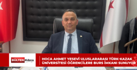 Hoca Ahmet Yesevi Uluslararası Türk-Kazak Üniversitesi öğrencilere burs imkanı sunuyor