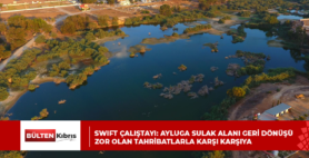 SWIFT çalıştayı: Ayluga Sulak Alanı geri dönüşü zor olan tahribatlarla karşı karşıya