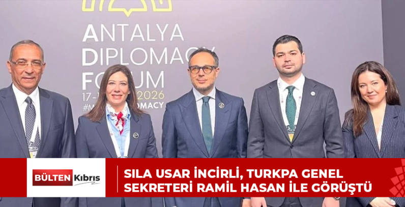 Sıla Usar İncirli, TURKPA Genel Sekreteri Ramil Hasan ile görüştü