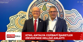 KTSO, Antalya Coğrafi İşaretler Zirvesi’nde hellimi anlattı