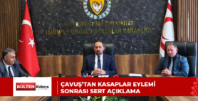 Çavuş’tan kasaplar eylemi sonrası sert açıklama