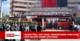 ÖZGÜR ÖZEL CHP GENEL MERKEZİ’NDEN AYRILIYOR: GERİ GELMEK ÜZERE ÇIKIYORUZ