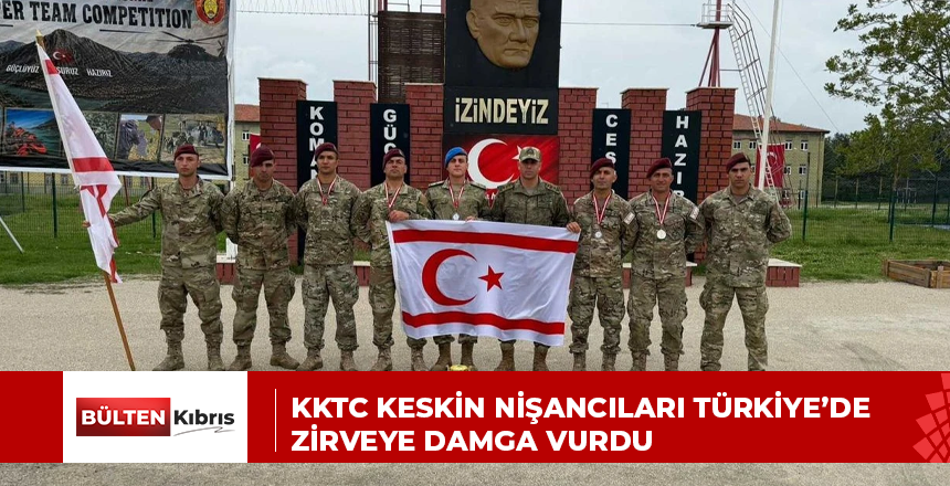KKTC Keskin Nişancıları Türkiye’de Zirveye Damga Vurdu