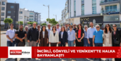 İncirli, Gönyeli ve Yenikent’te halka bayramlaştı