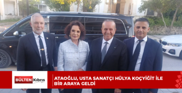 Ataoğlu, usta sanatçı Hülya Koçyiğit ile bir araya geldi