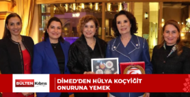 DİMED’DEN HÜLYA KOÇYİĞİT ONURUNA YEMEK