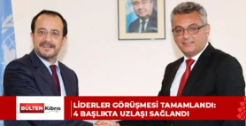 Liderler görüşmesi tamamlandı: 4 başlıkta uzlaşı sağlandı