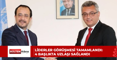 Liderler görüşmesi tamamlandı: 4 başlıkta uzlaşı sağlandı