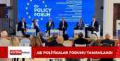 AB POLİTİKALAR FORUMU TAMAMLANDI