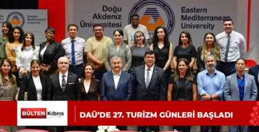 DAÜ’de 27. Turizm Günleri başladı
