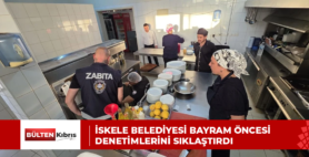 İskele Belediyesi bayram öncesi denetimlerini sıklaştırdı