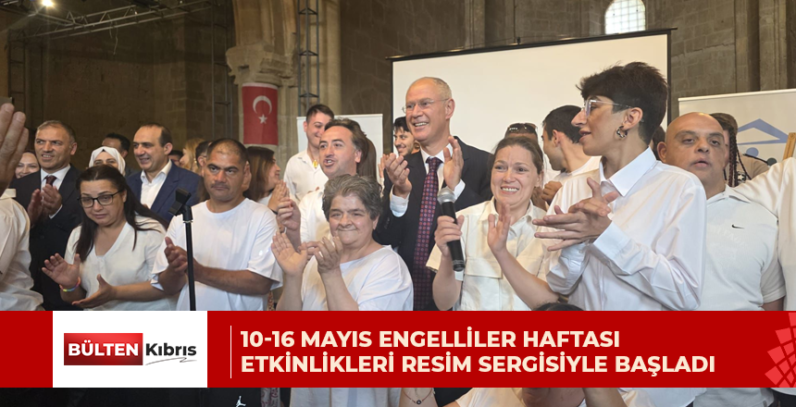 10-16 MAYIS ENGELLİLER HAFTASI ETKİNLİKLERİ RESİM SERGİSİYLE BAŞLADI