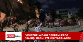 Venezuela’daki depremlerde 164 kişi öldü, 971 kişi yaralandı
