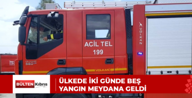 ÜLKEDE İKİ GÜNDE BEŞ YANGIN MEYDANA GELDİ