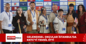 Geleneksel okçular İstanbul’da KKTC’yi temsil etti