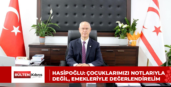 HASİPOĞLU: ÇOCUKLARIMIZI NOTLARIYLA DEĞİL, EMEKLERİYLE DEĞERLENDİRELİM