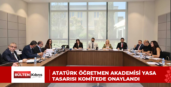 Atatürk Öğretmen Akademisi yasa tasarısı komitede onaylandı