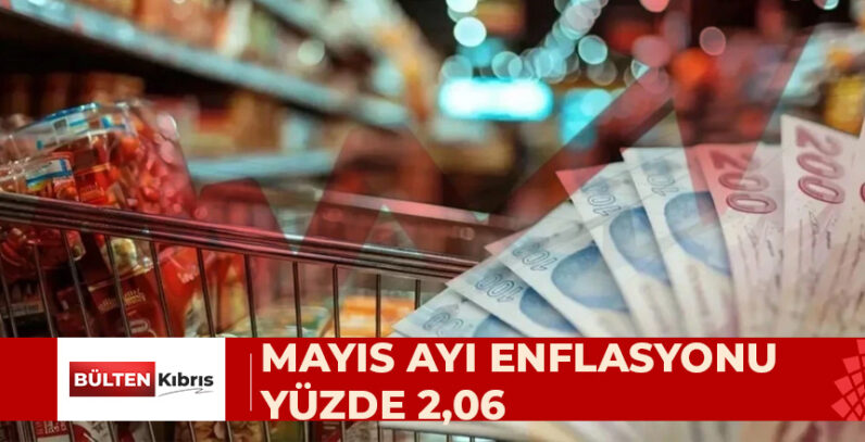 MAYIS AYI ENFLASYONU YÜZDE 2,06