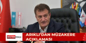 ARIKLI’DAN KIBRIS MÜZAKERELERİ ÜZERİNDEN MESAJ: “BEN RUMLARIN AHMAKLIĞINA GÜVENİYORUM”