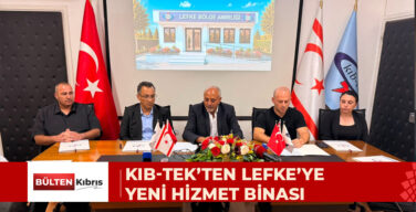 KIB-TEK’TEN LEFKE’YE YENİ HİZMET BİNASI: DÖRDÜNCÜ ŞUBENİN SÖZLEŞMESİ İMZALANDI