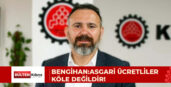 SENDİKALARDAN ARHUN’A TEPKİ: “ASGARİ ÜCRET DEĞİL, EMEKÇİNİN YAŞAM KOŞULLARI KONUŞULMALI”