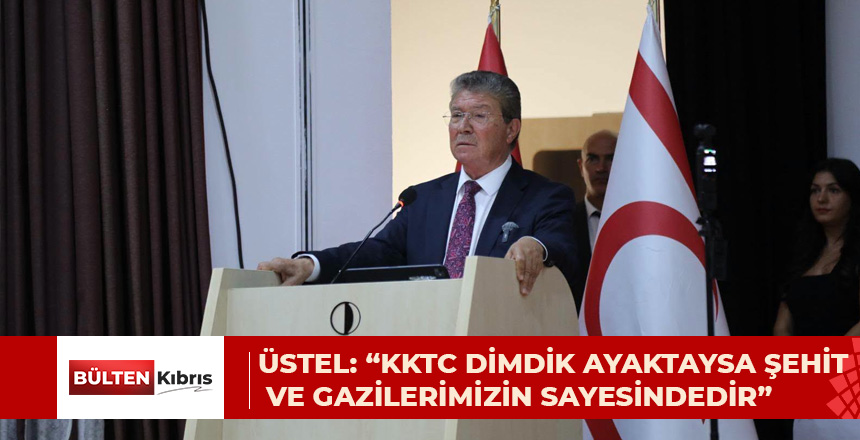 BAŞBAKAN ÜNAL ÜSTEL, “GAZİLİK BERATI VE GAZİ KARTI TAKDİM TÖRENİ” NE KATILDI.