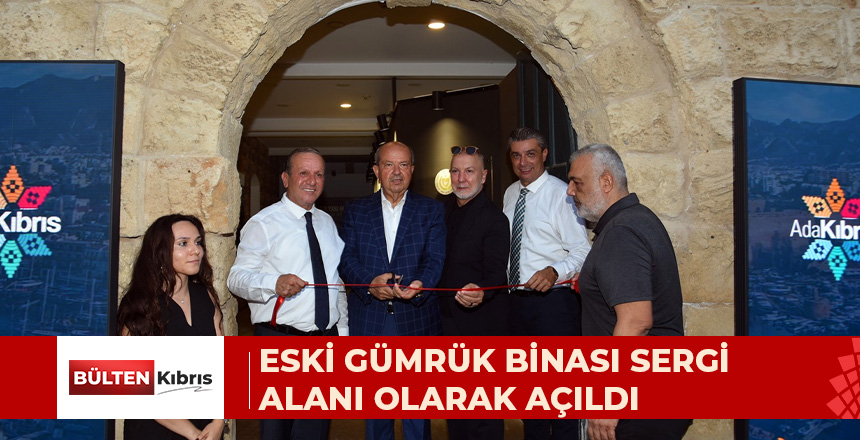 GİRNE ANTİK LİMAN’DAKİ ESKİ GÜMRÜK BİNASI SERGİ ALANI OLARAK HİZMETE GİRDİ