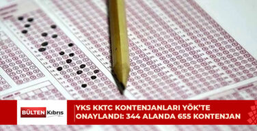 YKS KKTC kontenjanları YÖK’te onaylandı