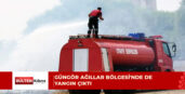 Çok sayıda hayvan telef oldu, 2 kişi dumandan etkilendi