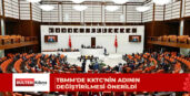 TBMM’de KKTC’nin adının “Kıbrıs Türk Cumhuriyeti” olarak değiştirilmesi önerildi