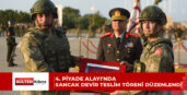 Güvenlik Kuvvetleri Komutanlığı 4. Piyade Alayı Sancak Devir Teslim Töreni Gülseren’de yapıldı