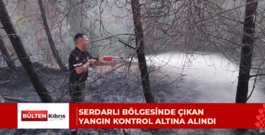 Bölgede soğutma çalışmaları devam ediyor